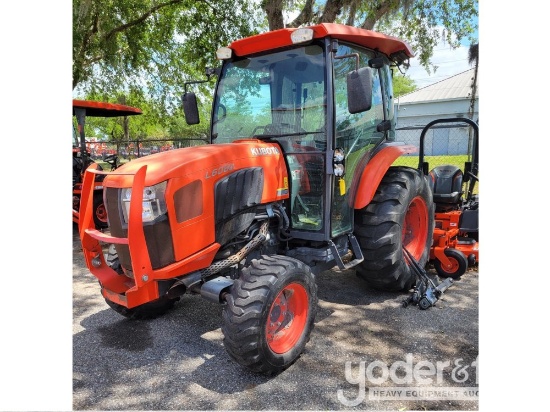 2019 Kubota L6060HSTC 4WD Tractor, Cab, A/C,