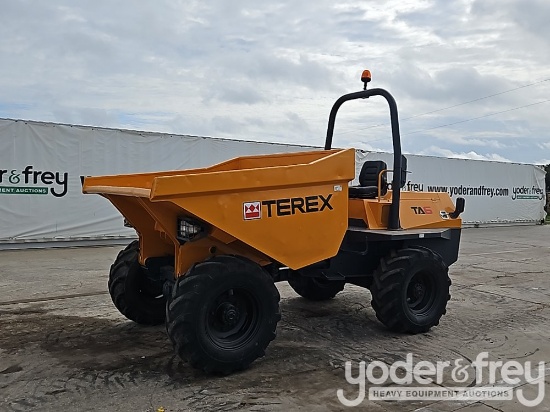 Terex 6 Ton Dumper, Roll Bar