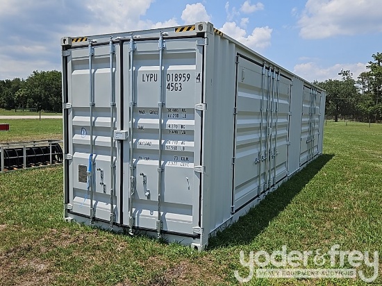 Unused 40' HC Multi Door Container, 2 Side Doors