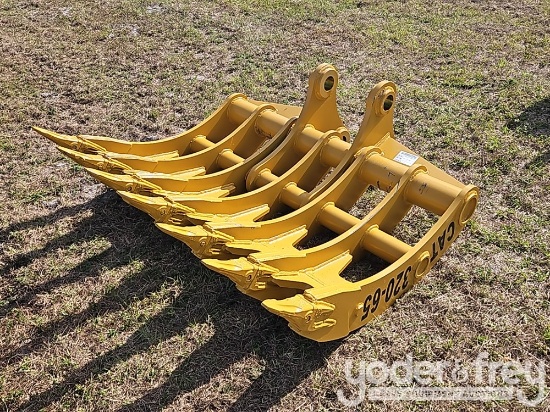 Unused 2025 JESON Rake 3" Pin to suit CAT 320-65, 20-25 Ton Excavator