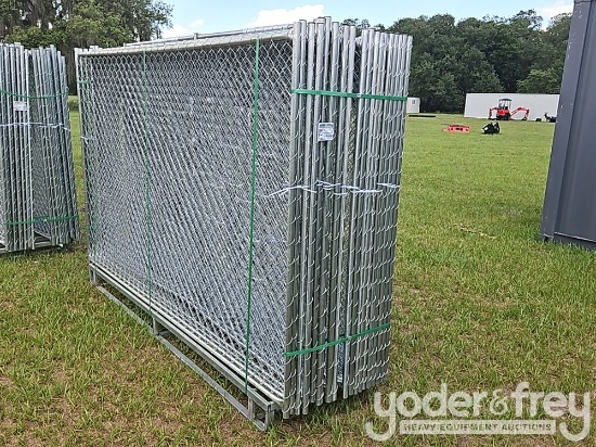 10' x 6' Chain Link Fence (of 20)