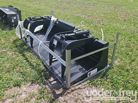 Unused JCT 84" Grapple Bucket to suit Skidsteer
