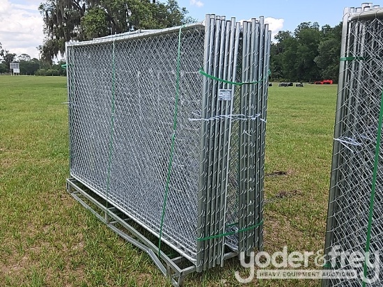10' x 6' Chain Link Fence (of 20)
