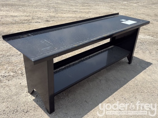 Unused 90" Work Bench