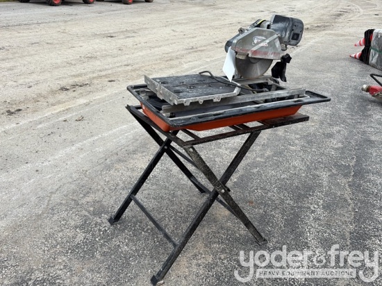Norton CTC705 Electric Tile Saw w/ Stand