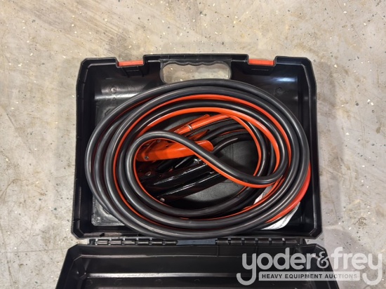 Unused 25' Extra Heavy Duty Booster Cables, 800amp