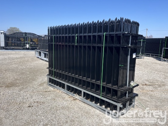 Unused Machpro 10’...... Wrought Iron Fencing (22 of)