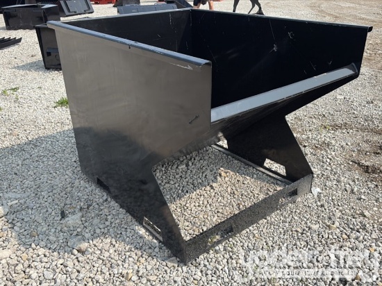Unused 2 yd Self Dumper Hopper to suit Skidsteer