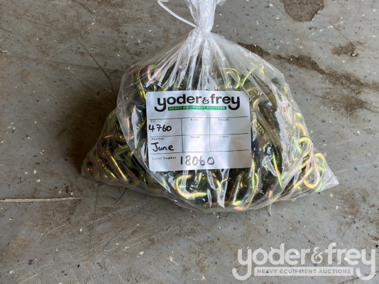 Unused 20' Cargo Transport Chains, Grade 70