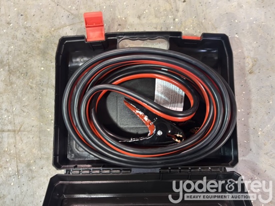 Unused 25' Extra Heavy Duty Booster Cables, 800amp