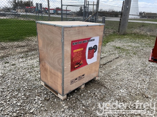 Unused 2025 Tire/Wheel Balancing Machine, 110v, 1/3HP Motor, 10”......-24”...... Rim Diameter Max.