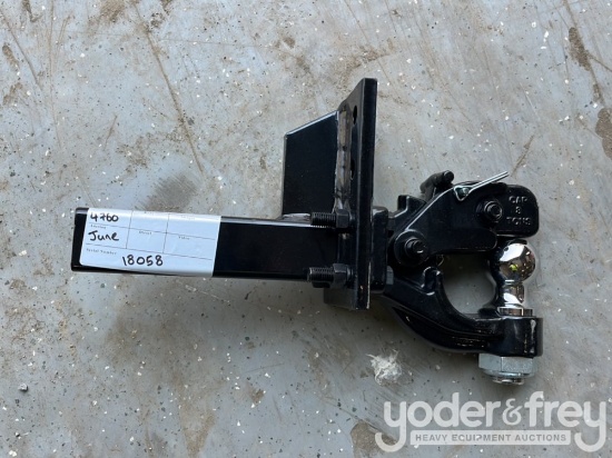 Unused 8 Ton Combo Pintle Hitch