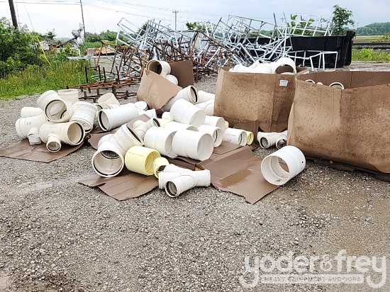 Selection of PVC Elbow Joints and Straights (5 Pallets of)