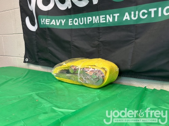 Unused Ratchet Strap, Heavy Duty, 4"x27'