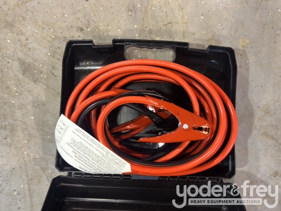 Unused 25' Extra Heavy Duty Booster Cables, 800amp