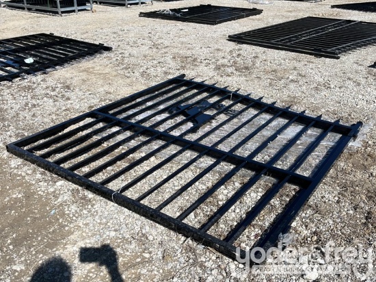 Unused 2025 SKLP 14' Bi-Parting Wrought Iron Gate