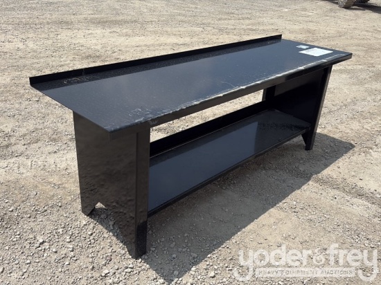 Unused 90" Work Bench