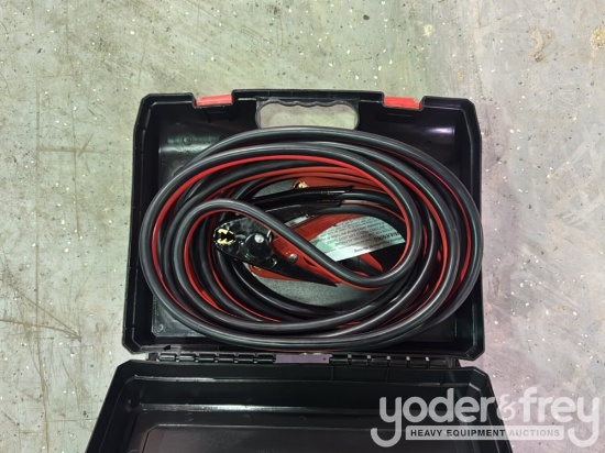 Unused 25' Extra Heavy Duty Booster Cables, 800amp