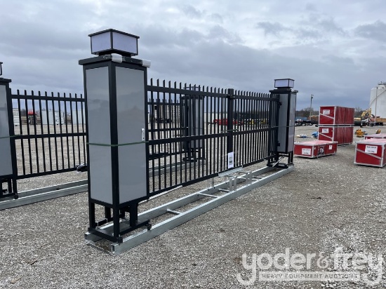 Unused 20’...... Double Swing Gate, Electric c/w Remote