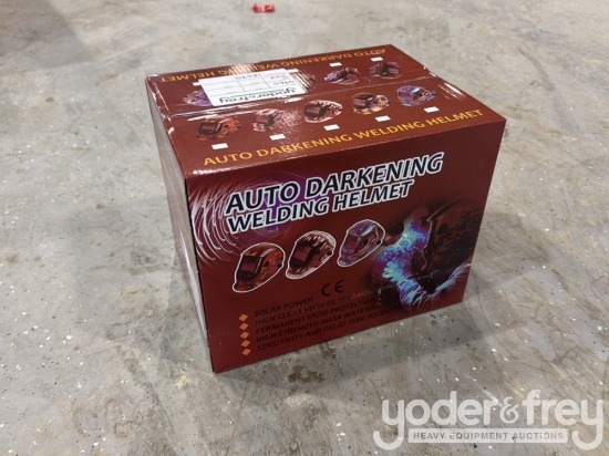 Unused Auto Darkening Welding Helmet