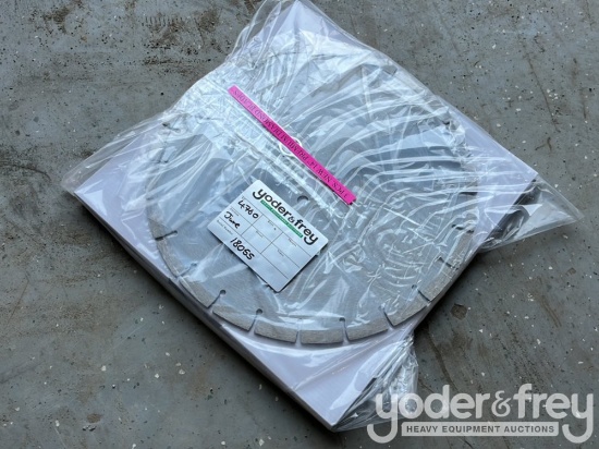 Unused 14" Premium Diamond Blades, (3 of)
