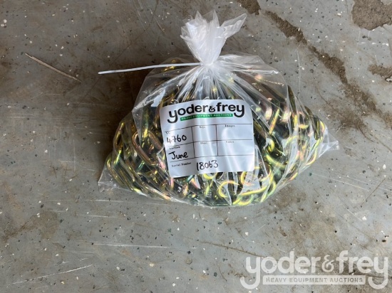 Unused 20' Cargo Transport Chains, Grade 70