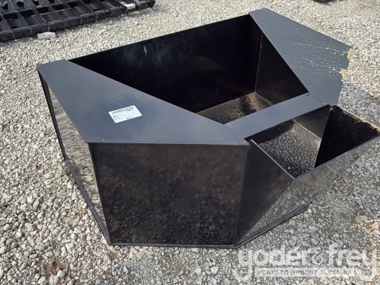 Unused Concrete Bucket to suit Skidsteer, 3/4yd