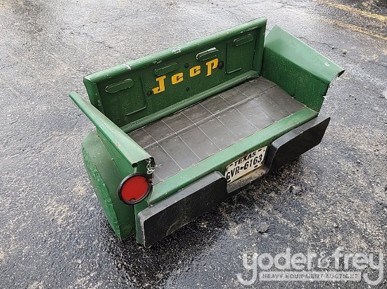 Antique Porch Bench, Jeep Tailgate Back Rest