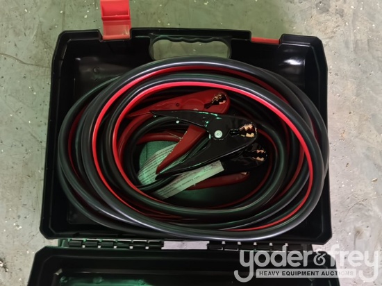 Unused 25' Extra Heavy Duty Booster Cables, 800amp