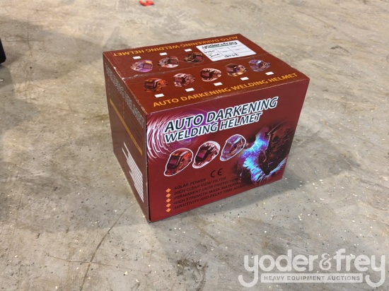 Unused Auto Darkening Welding Helmet