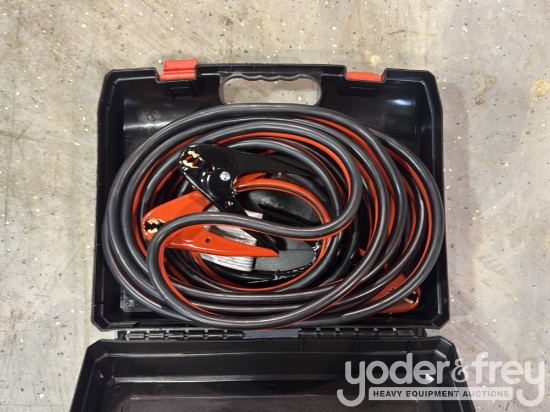 Unused 25' Extra Heavy Duty Booster Cables, 800amp