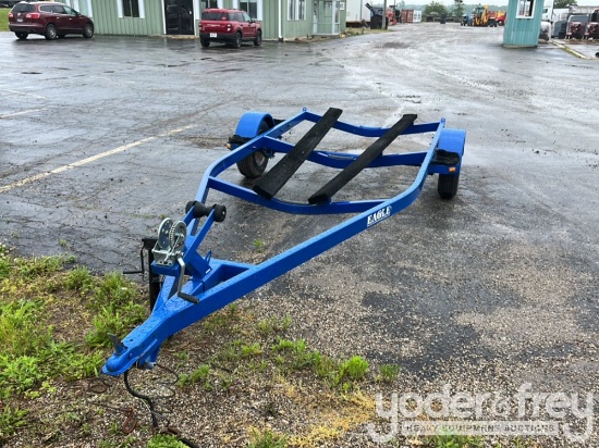 2023 Eagle 21' Boat Trailer, Single Axle, Hauls 18' Boat