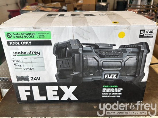 Flex 24V Job Site Radio