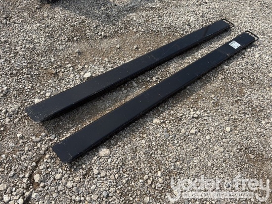 Unused 84" Fork Extensions, Light Duty