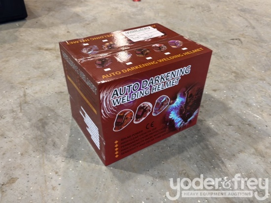 Unused Auto Darkening Welding Helmet