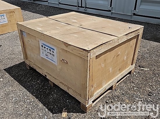 Unused 2025 IR Pallet of Misc Mini Excavator Attachments, Toothed Bucket, Hyd Tilting Bucket, Simi-A