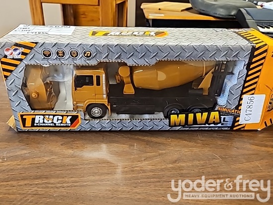Unused Mixer Truck Toy