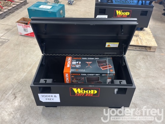 Unused Wokin 158 Pcs Wokin Standard & Metric Tool Set-  (1)  132 Pcs Sae & Metric Tool Chest- (1) 14