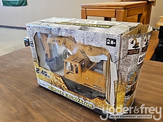 Unused Excavator Toy