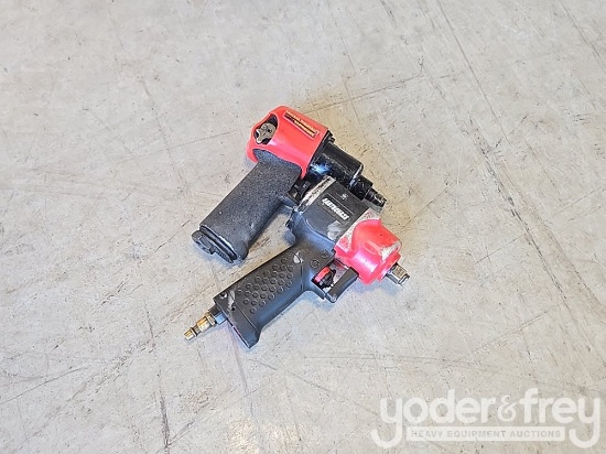 Set of 1/2'' & 3/8'' Air Impact Wrench Rated at 90PSI
