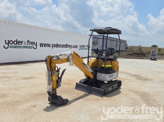 Unused 2025 IRE20 3-Cylinder Kubota Diesel Mini Excavator,Hydraulic Thumb, Aux Hydraulics,Side Swing