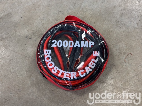 Unused 4 Metre 2000Amp Jump Cables