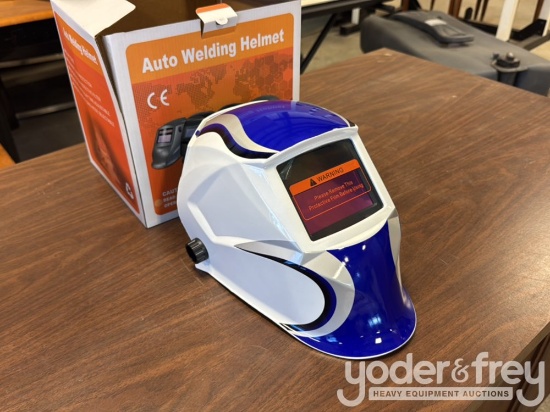 Unused Auto Darkening Welding Helmet