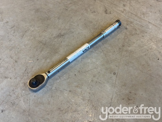 Torque Wrench 150 Foot-Pound, 20.7 NM - 1/2”...... Drive