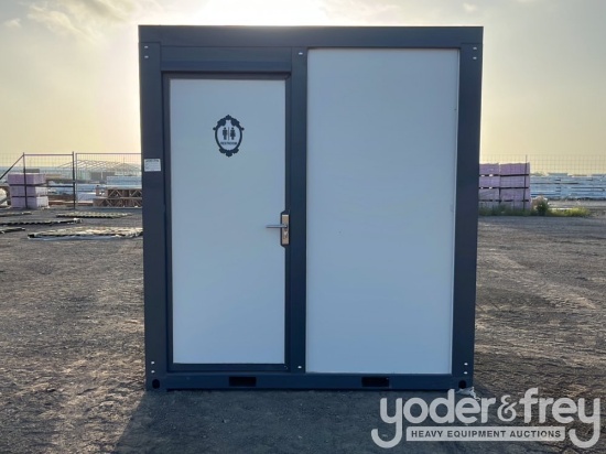 Unused 2025 110V Portable Toilets With Shower Miscellaneous, Industrial Size: L1920*W2160*H2360mm