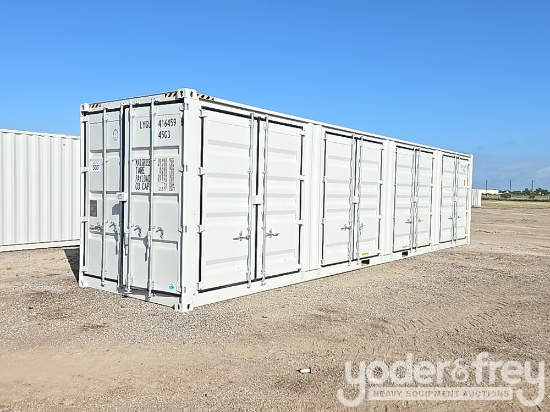 40' HC Multi Door Container, 4 Side Doors