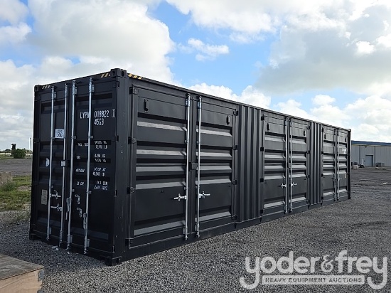 Unused 2025 40' HC Multi Door Container, 3 Door
