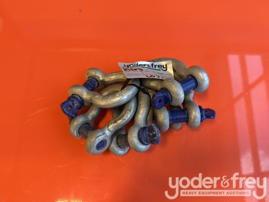 Unused Shackle 3/4T - WLL4, 4.75 Ton, Type: Screw Pin Anchor Shoulder