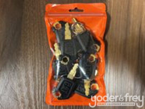 Unused CAT Ignition Keys (10 of)