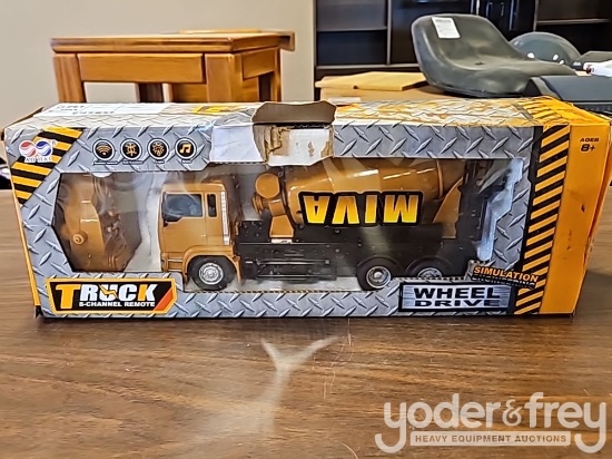 Unused Mixer Truck Toy